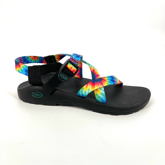 Chaco Z/1 Sandals Womens Size 11 Rainbow Tie Dye NWOT - Picture 1 of 11